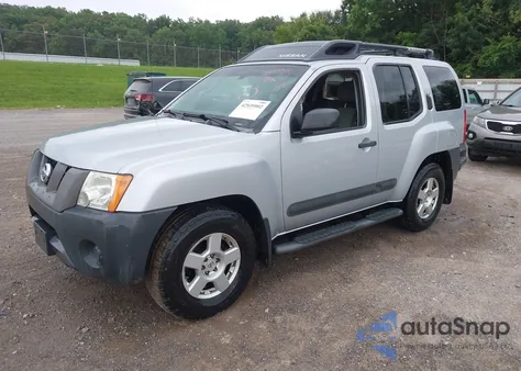 2005 Nissan Xterra S z USA, uszkodzony, nr VIN 5N1AN08U65C635741